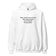 Men used to go to war now they watch love island on purpose (embroidered) Hoodie