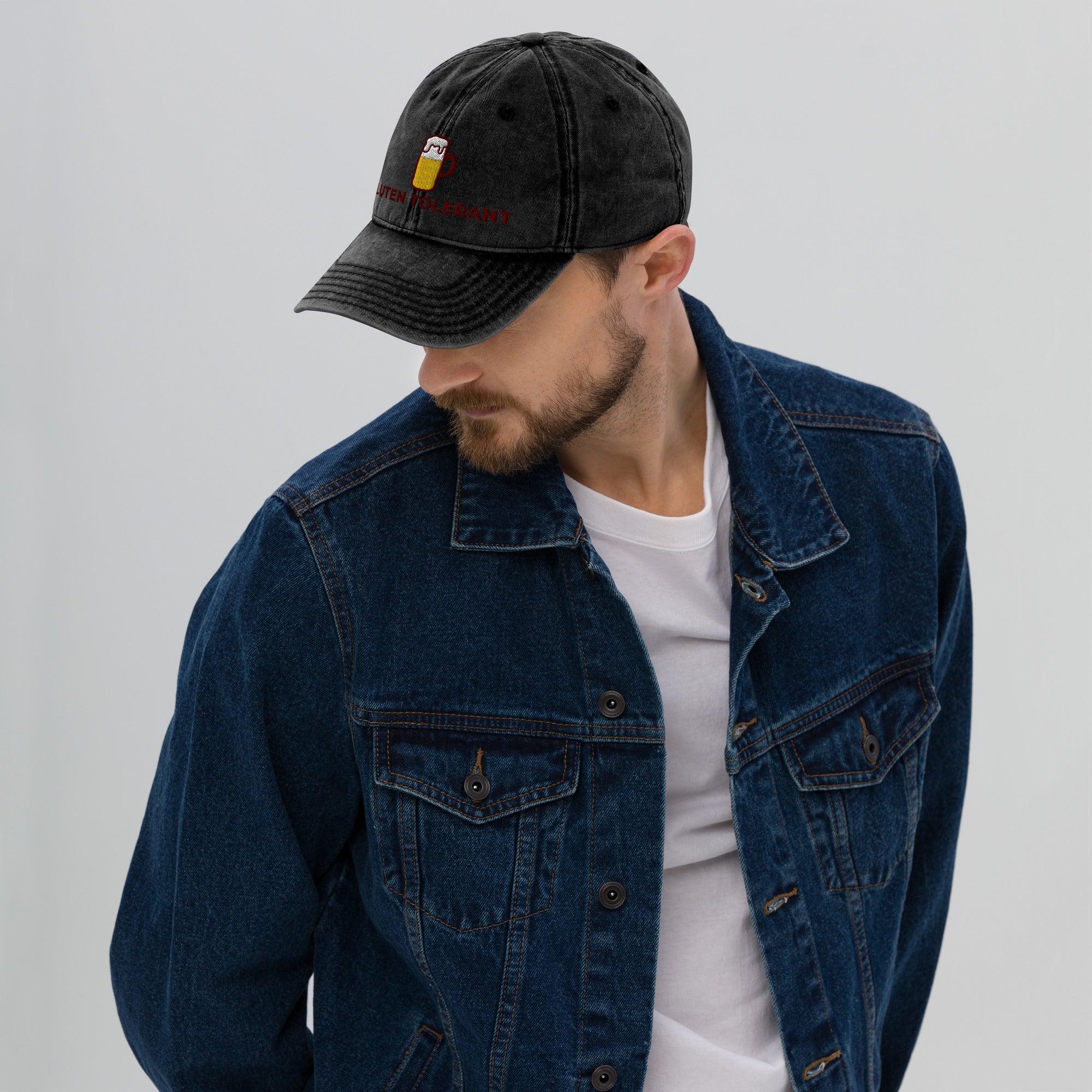Gluten Tolerant Vintage Cotton Twill Cap - Orbital Clothing