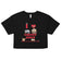 Ich liebe dicke Schweine Damen-Crop-Top