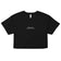 undiagnosed but something is not right (embroidered) Women’s crop top