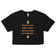 Every beer you drink is a beer a child can't drink - do your part crop top