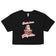 Santa Loves Going Down crop top