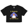 I Peaked on Club Penguin crop top
