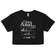 I love Anal...ytics crop top