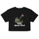 Dads against weed crop top