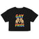Gay Pride (lions) crop top