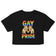 Gay Pride (lions) crop top