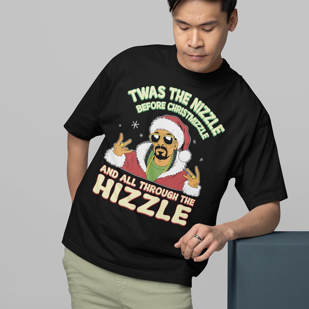 Twas the Nizzle Before Christmizzle T-Shirt - Orbital Clothing