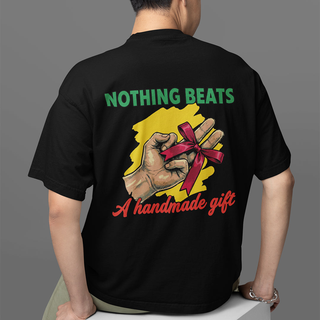 Nothing beats a handmade gift T-Shirt (backprint) Orbital Clothing