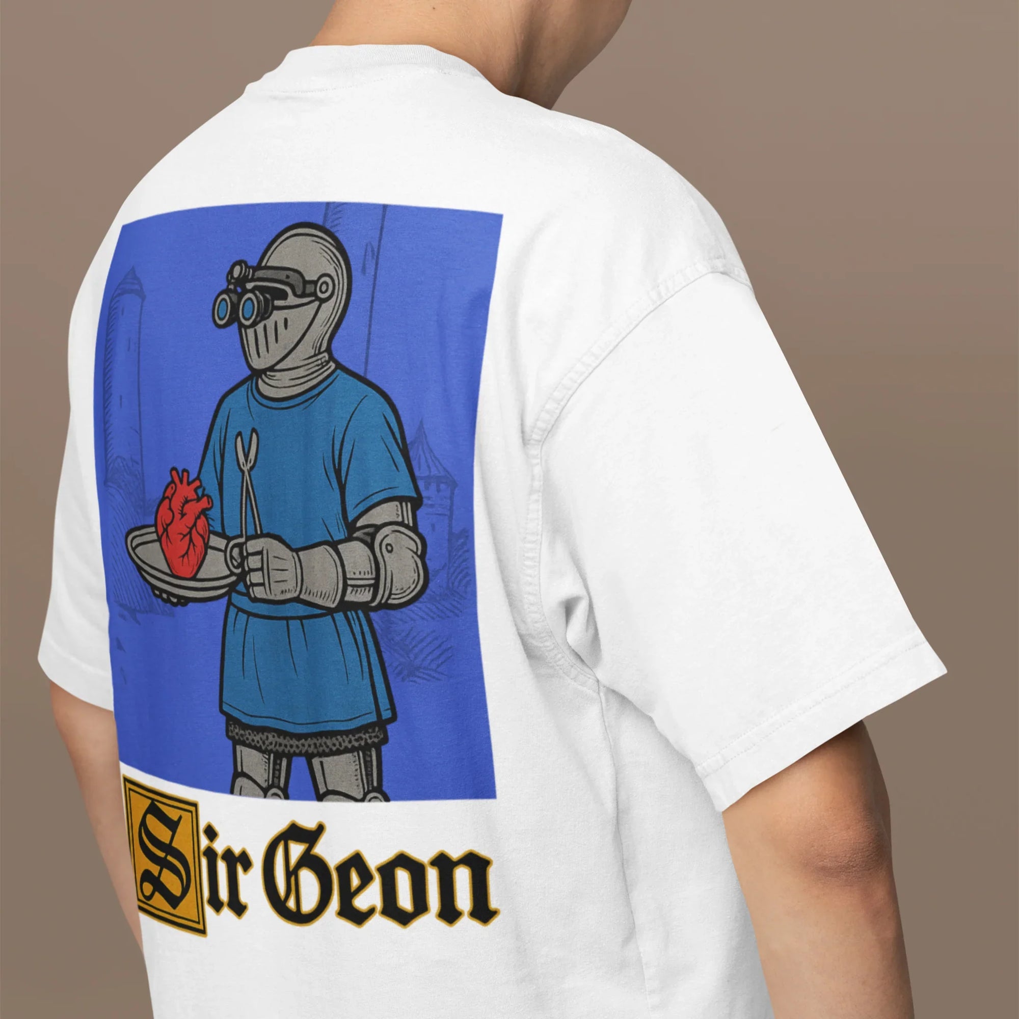 Sir Geon T-Shirt (backprint) - Orbital Clothing
