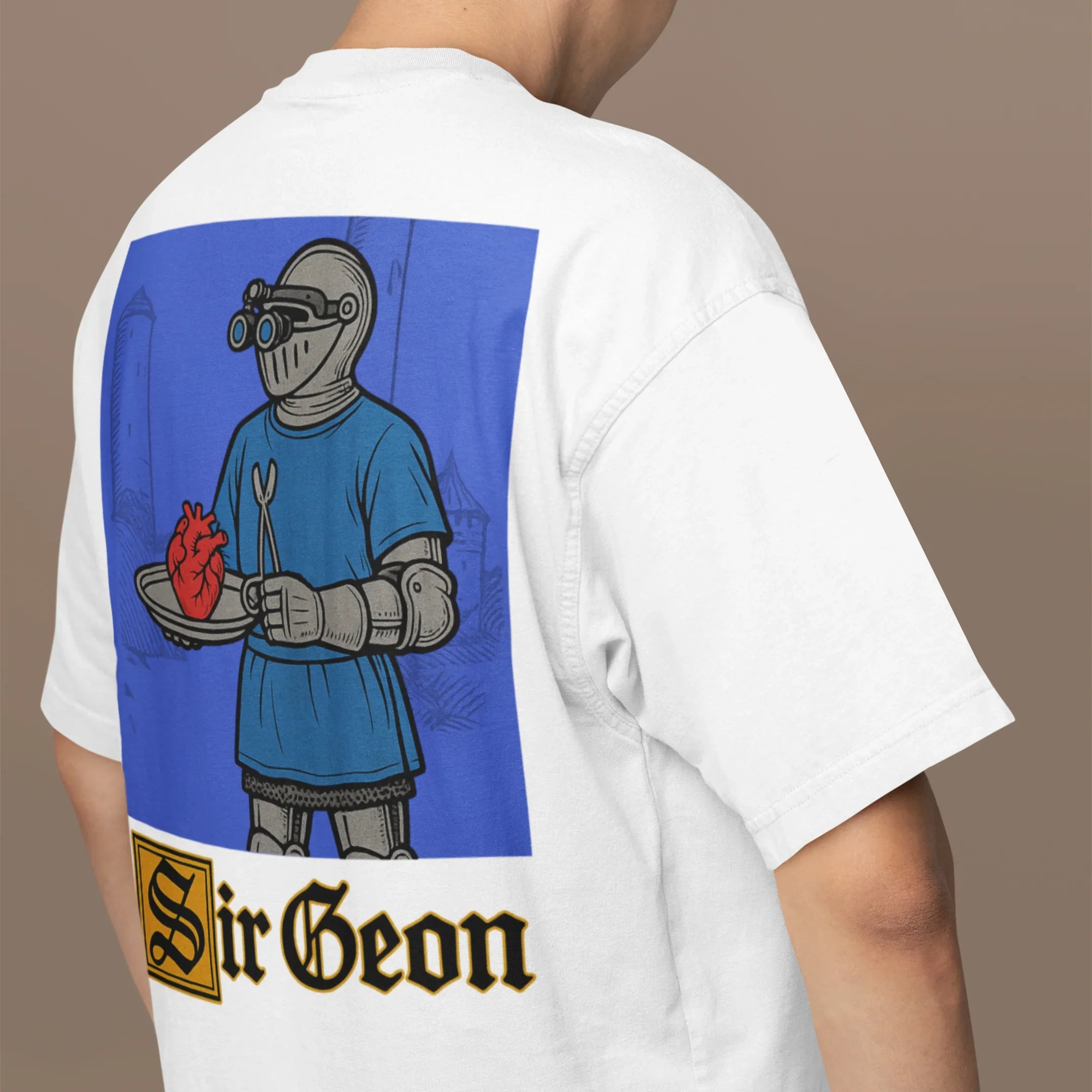 Sir Geon T-Shirt (backprint) - Orbital Clothing