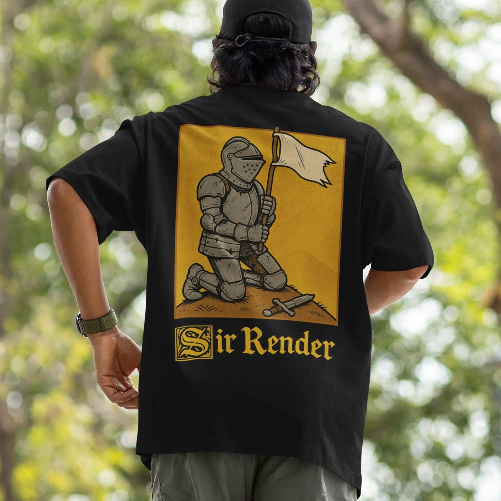 Sir Redner T-Shirt (backprint) Orbital Clothing