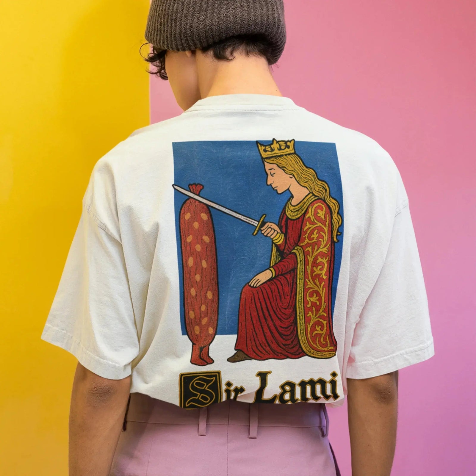 Sir Lami T-Shirt (backprint) - Orbital Clothing
