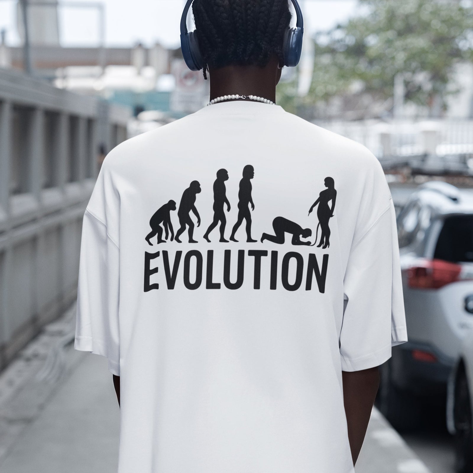 Evolution (simps) T-Shirt (backprint) Orbital Clothing