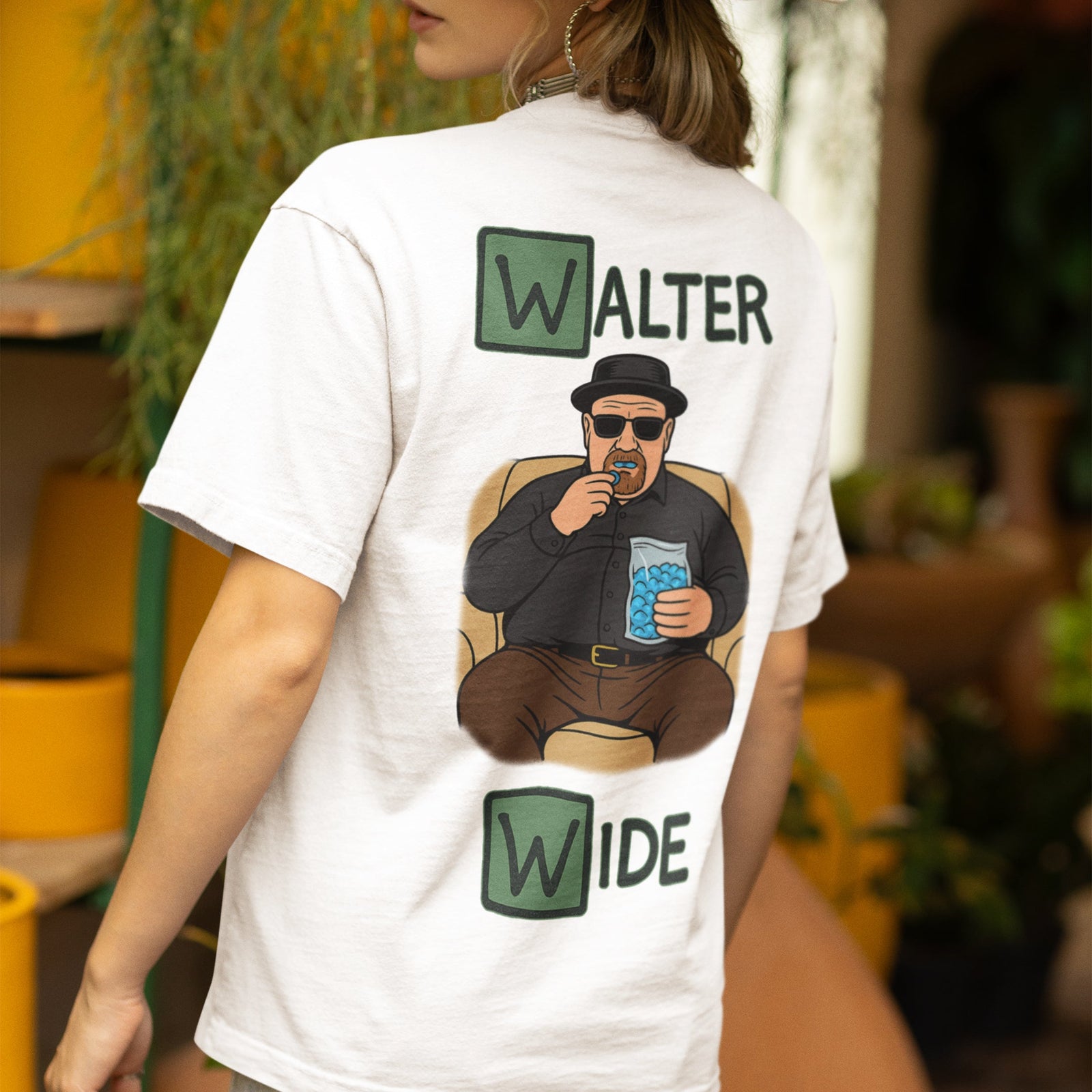 Walter Wide T-Shirt (backprint) Orbital Clothing