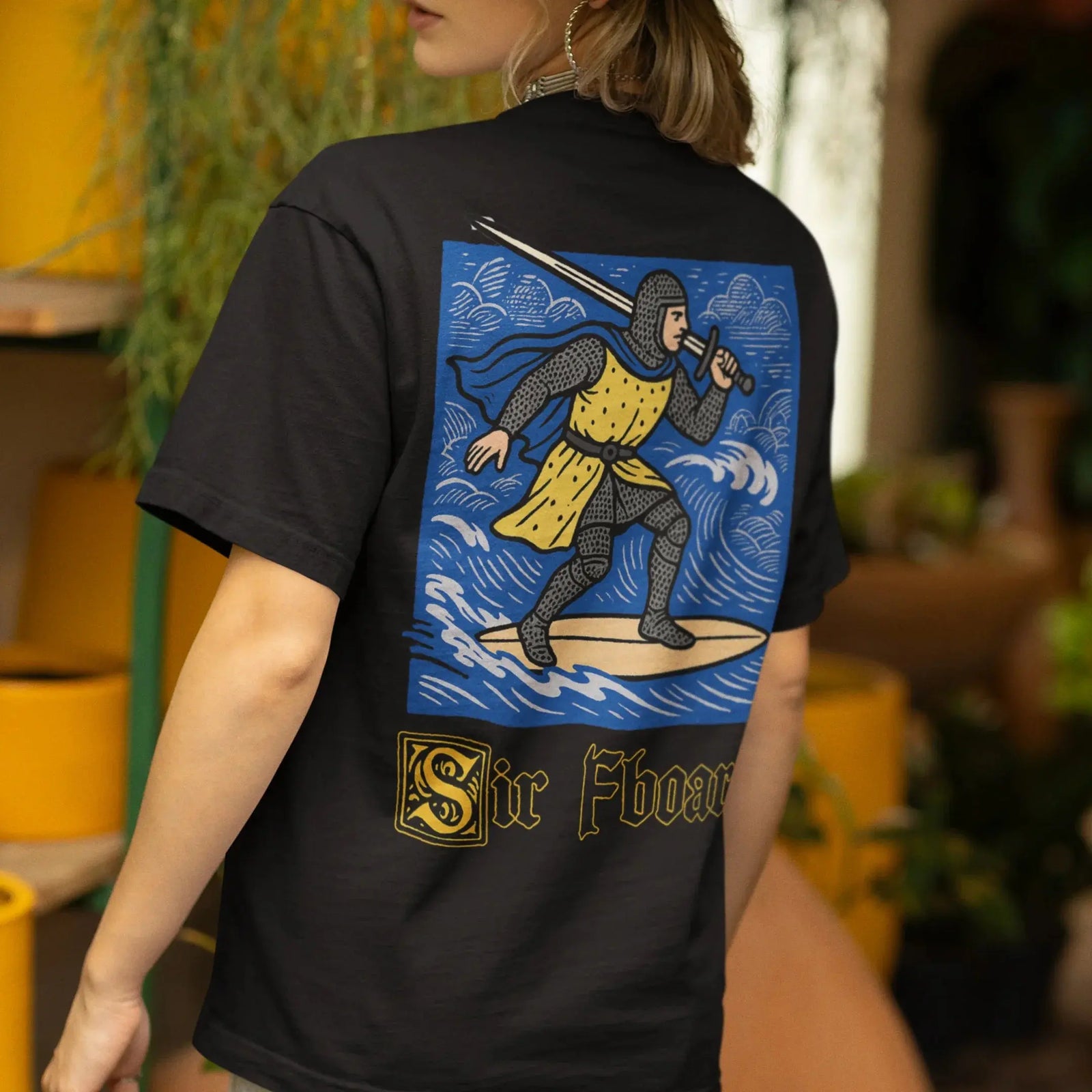 Sir Fboard T-Shirt (backprint) - Orbital Clothing