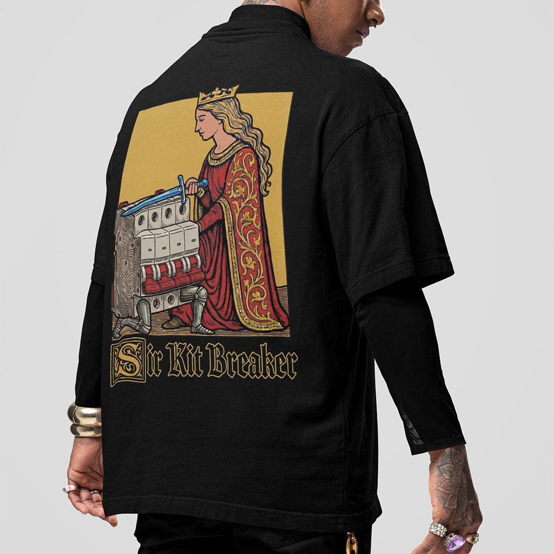 Sir Kit Breaker T-Shirt (backprint) Orbital Clothing