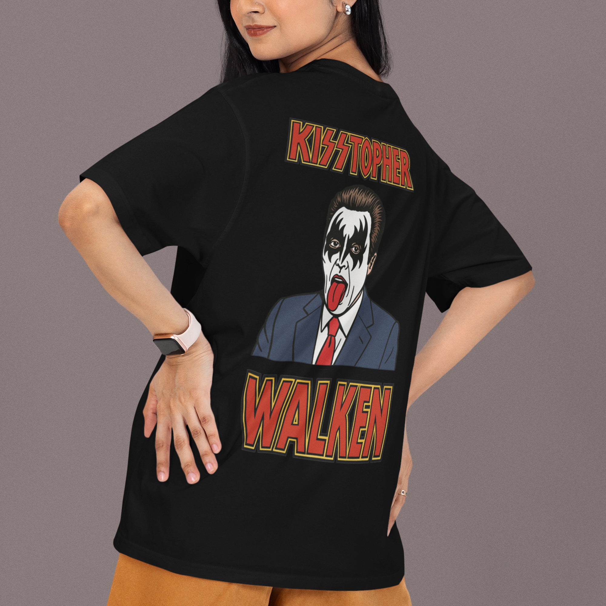 Kisstopher Walken T-Shirt (backprint)