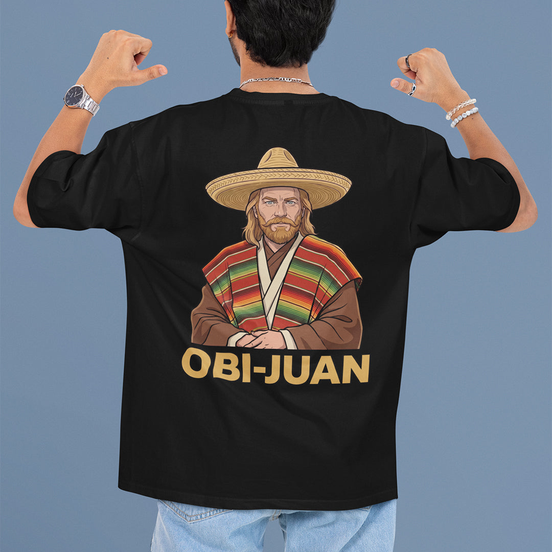 Obi-Juan T-Shirt (backprint) Orbital Clothing