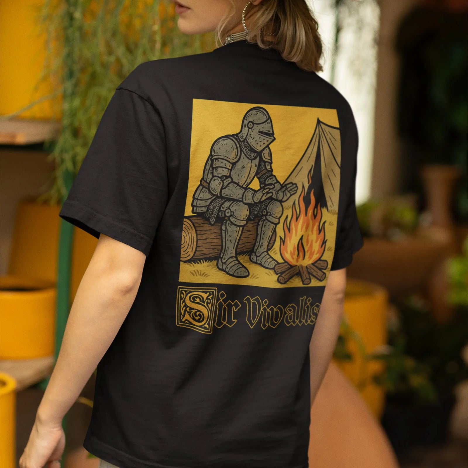 Sir Vivalist T-Shirt (backprint) Orbital Clothing