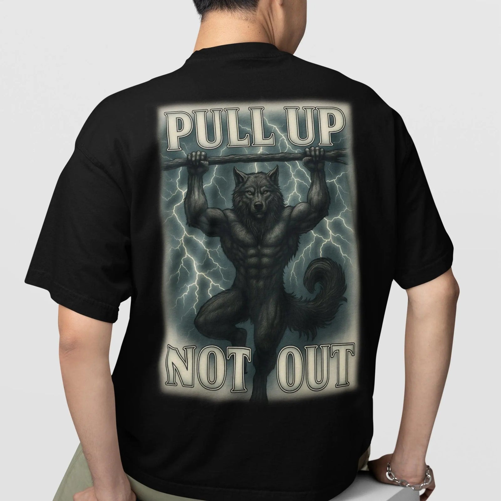 Pull Up Not Out T-Shirt (backprint) - Orbital Clothing