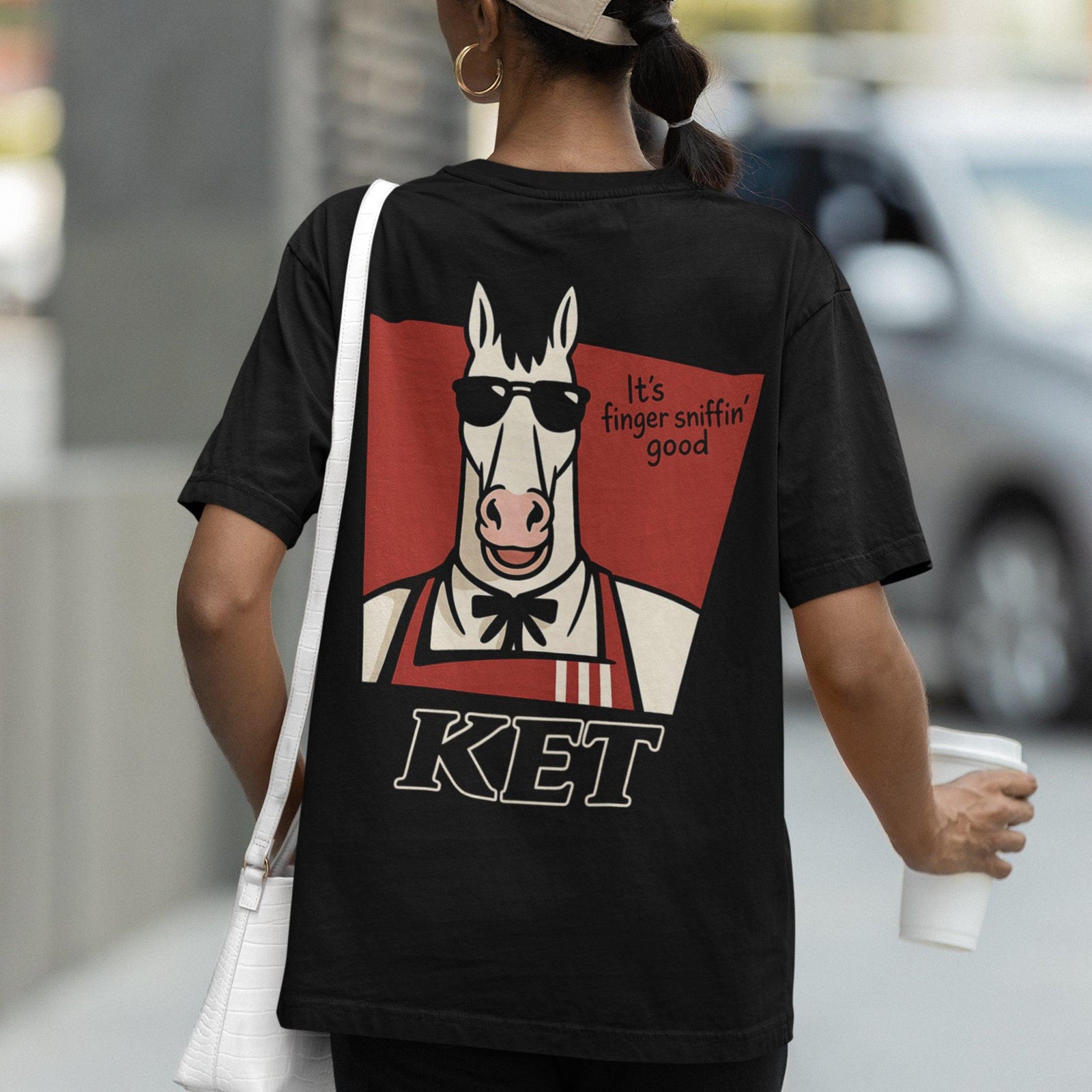 KET - It's Finger Sniffin' Good T-Shirt (backprint) - Orbital Clothing
