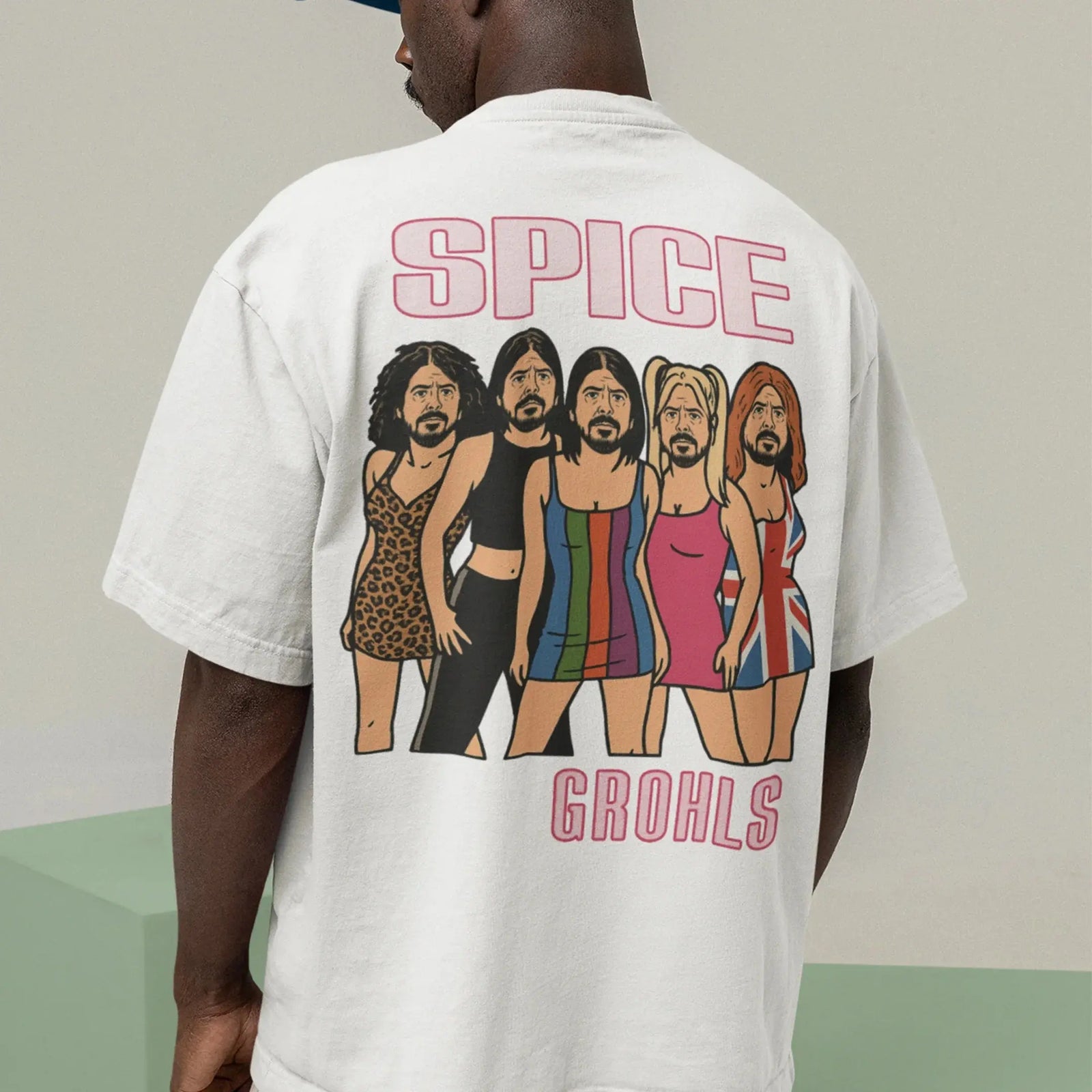 Spice Grohls T-Shirt (backprint) - Orbital Clothing