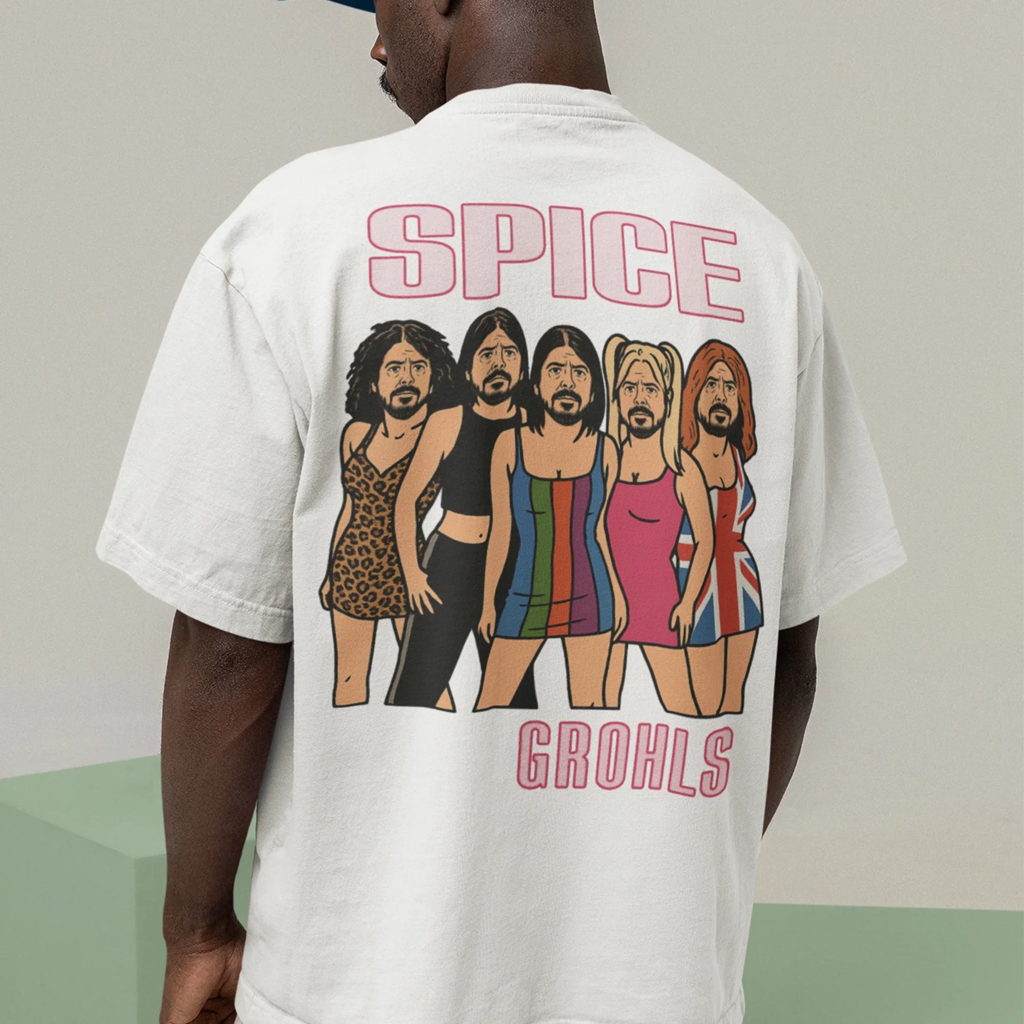 Spice Grohls T-Shirt (backprint) - Orbital Clothing