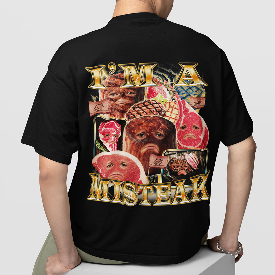 I'm a misteak T-Shirt (backprint)