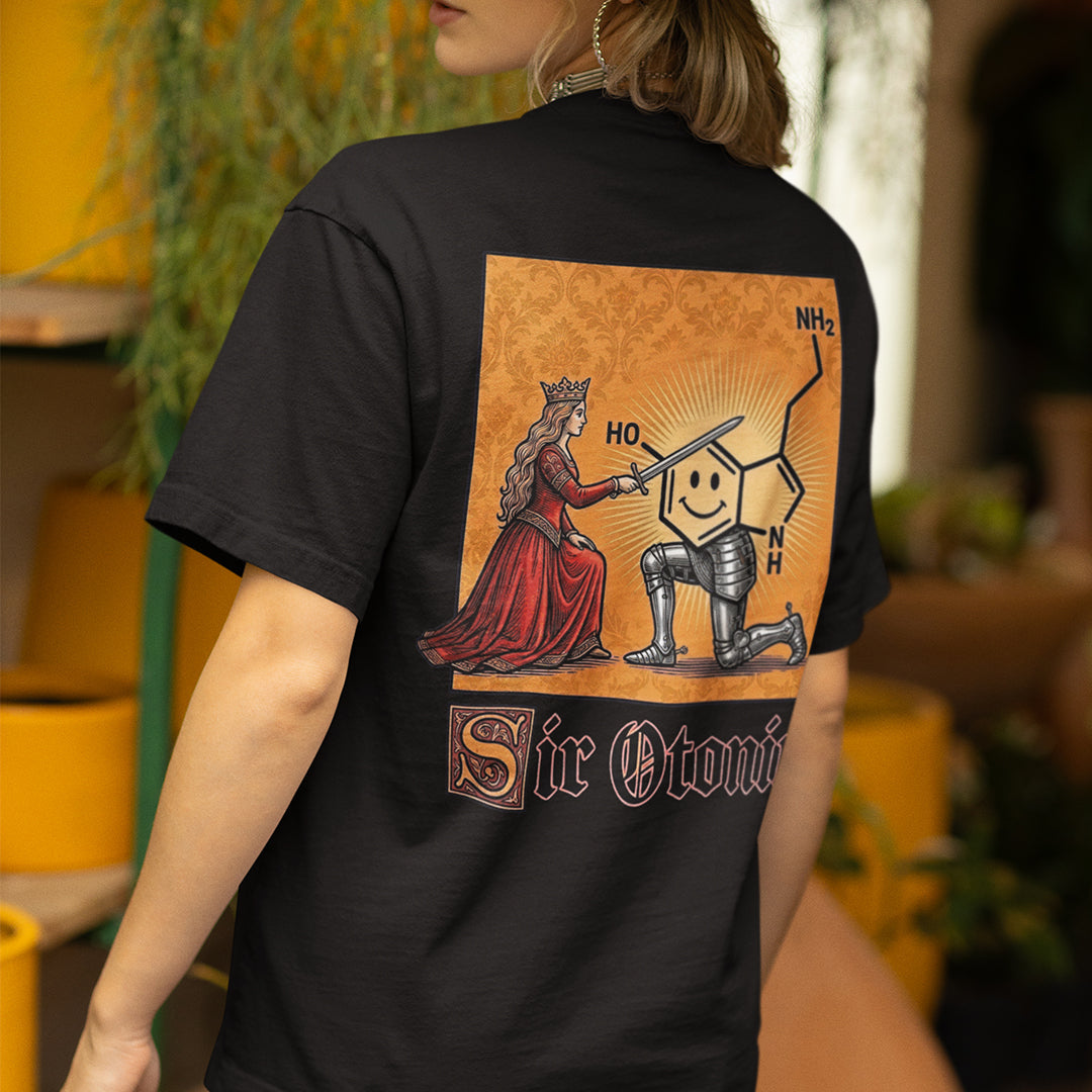 Sir Otonin (serotonin) T-Shirt (backprint) Orbital Clothing