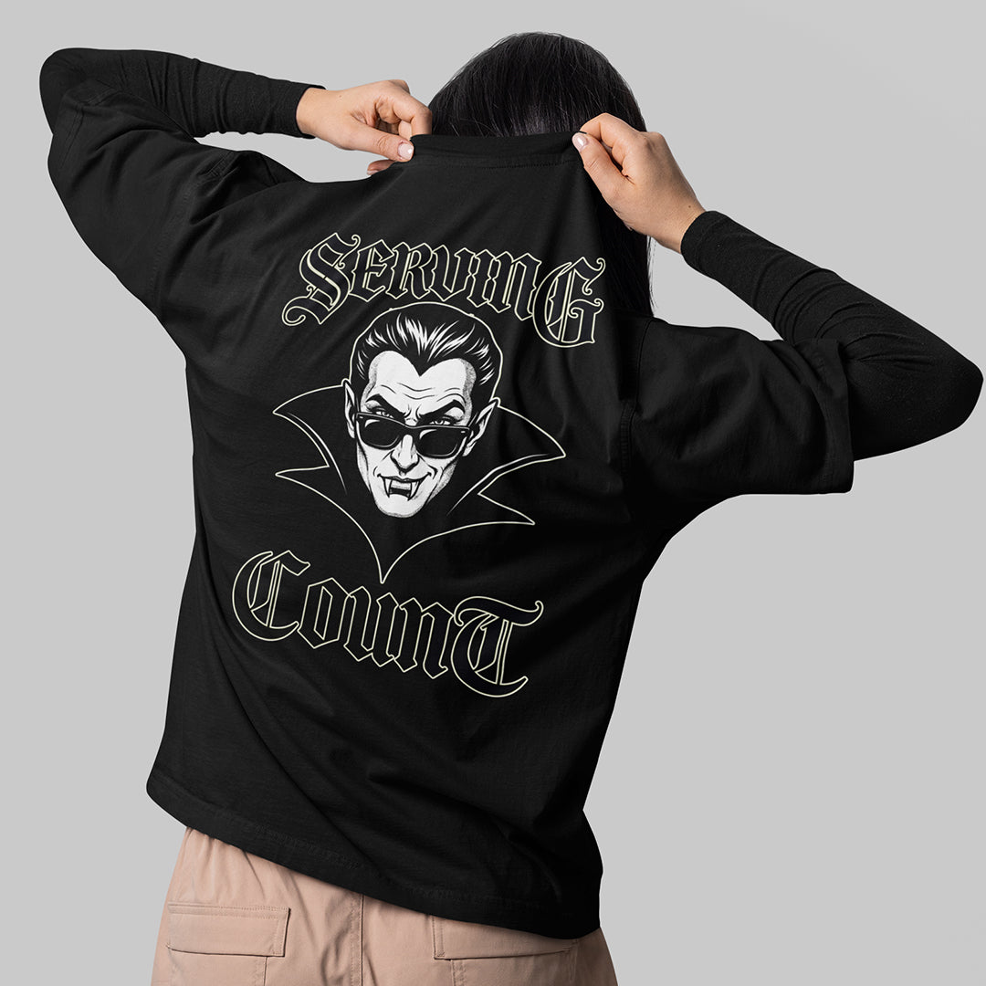 Seving Count T-Shirt (backprint) Orbital Clothing