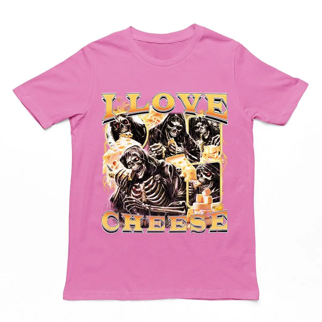 I Love Cheese t-shirt - Orbital Clothing