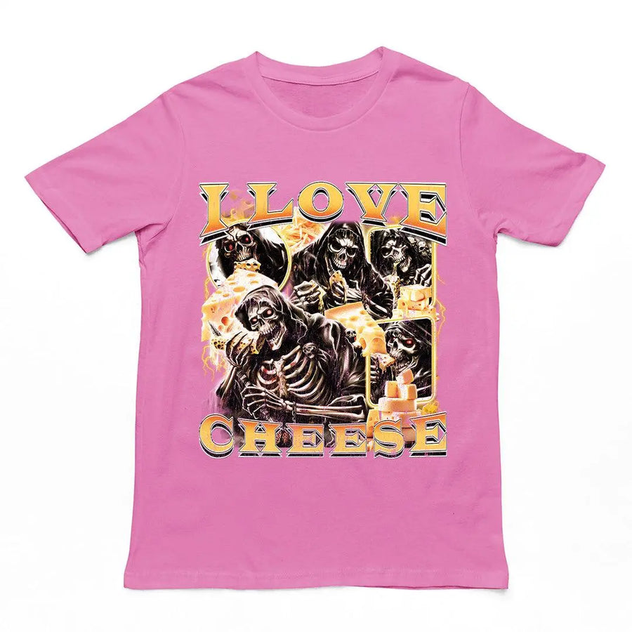 I Love Cheese t-shirt - Orbital Clothing
