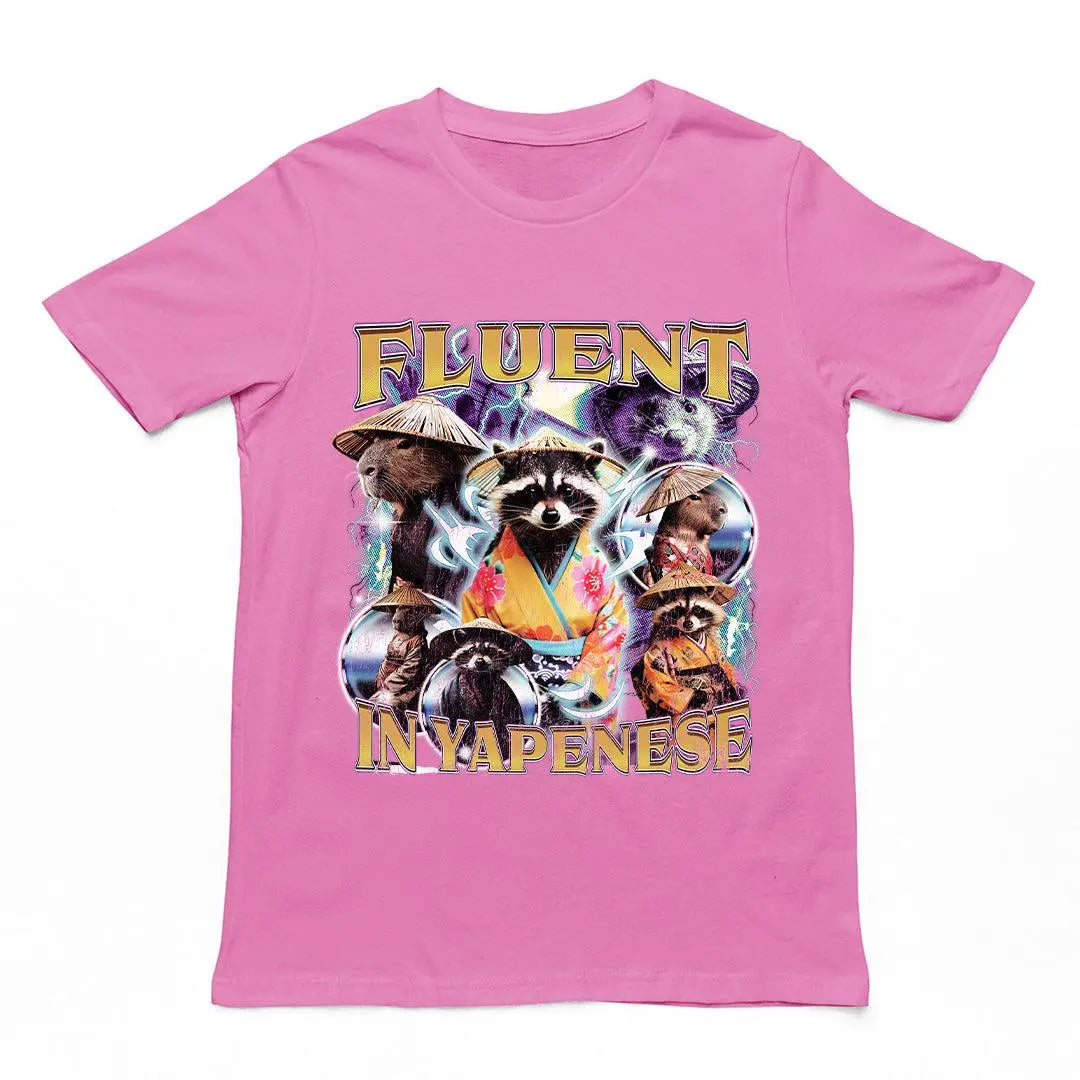 Fluent in Yapenese t-shirt - Orbital Clothing