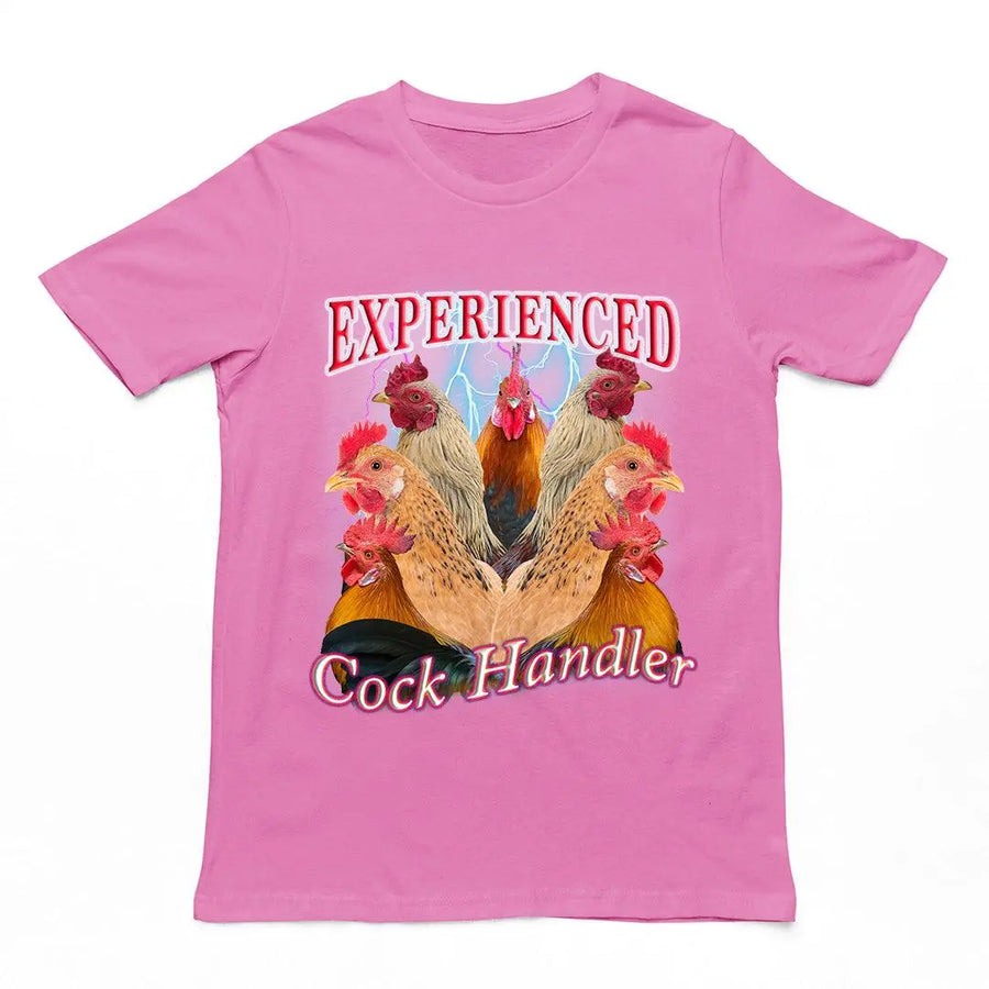 Experienced Cock Handler (OG design) t-shirt - Orbital Clothing