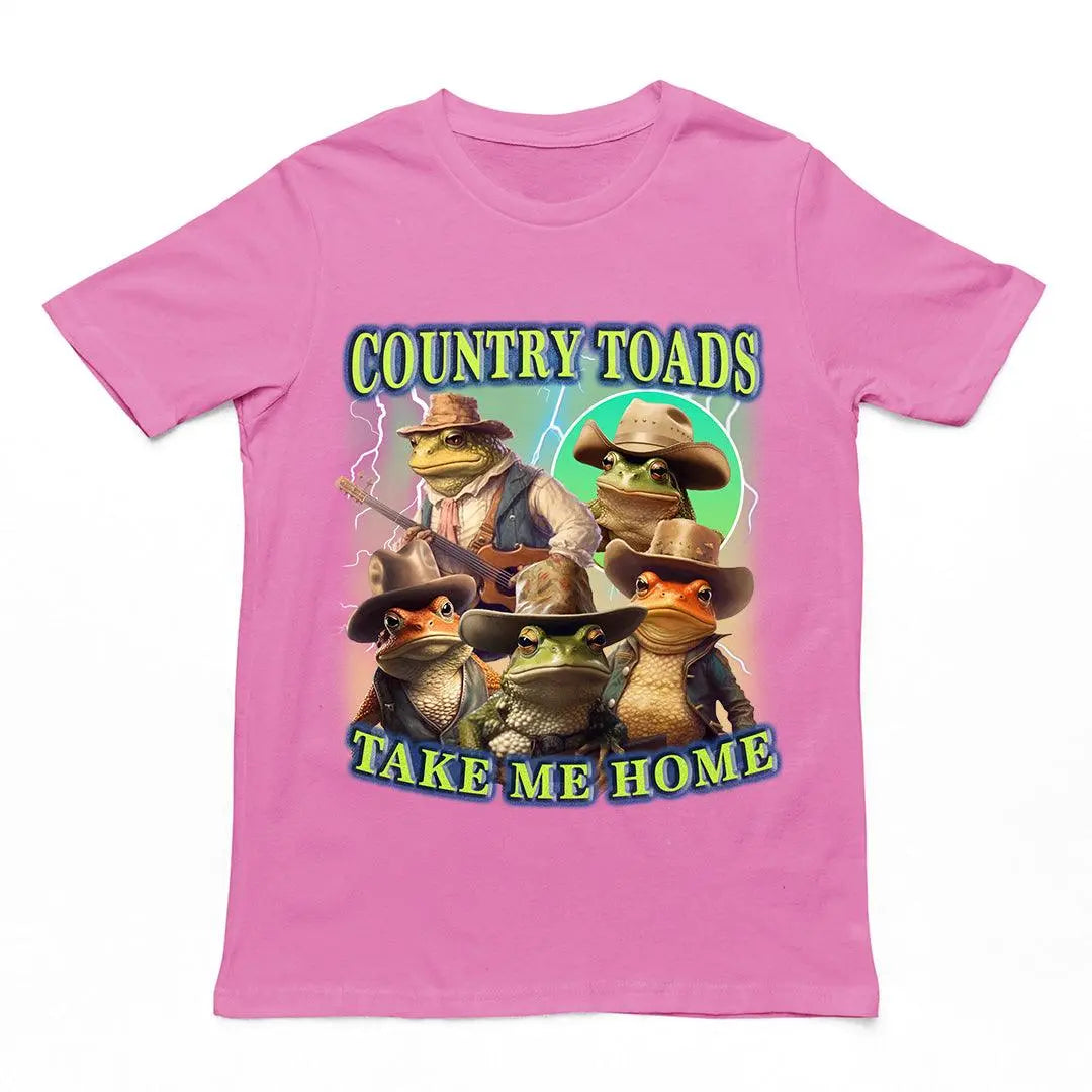 Country Toads Take Me Home t-shirt - Orbital Clothing