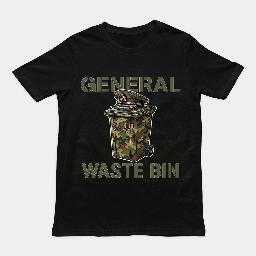 General Waste Bin T-Shirt Orbital Clothing