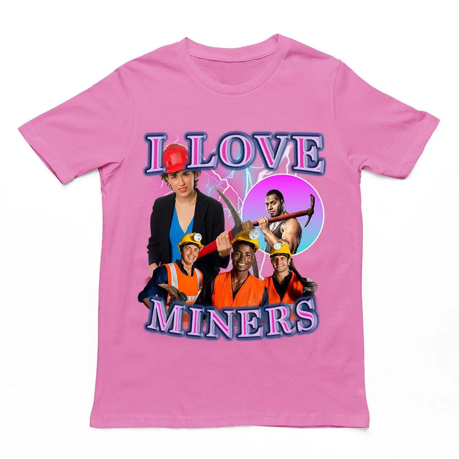 I Love Miners t-shirt - Orbital Clothing
