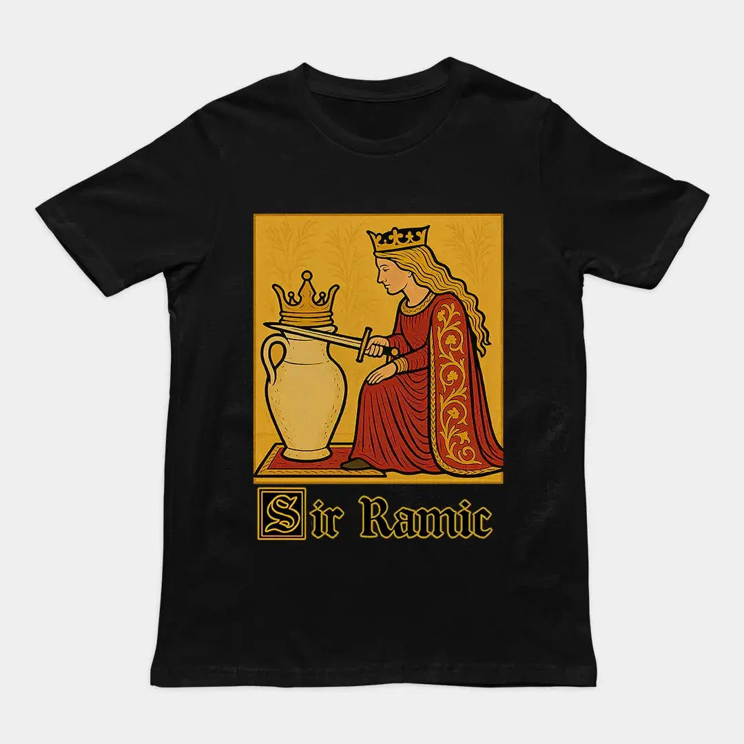 Sir Ramic Handdrawn T-Shirt - Orbital Clothing