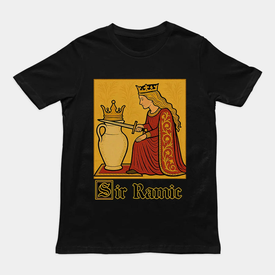 Sir Ramic Handdrawn T-Shirt - Orbital Clothing