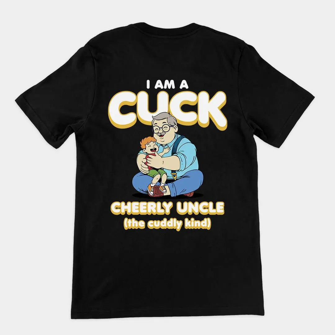 I am a Cuck t-shirt (backprint) - Orbital Clothing