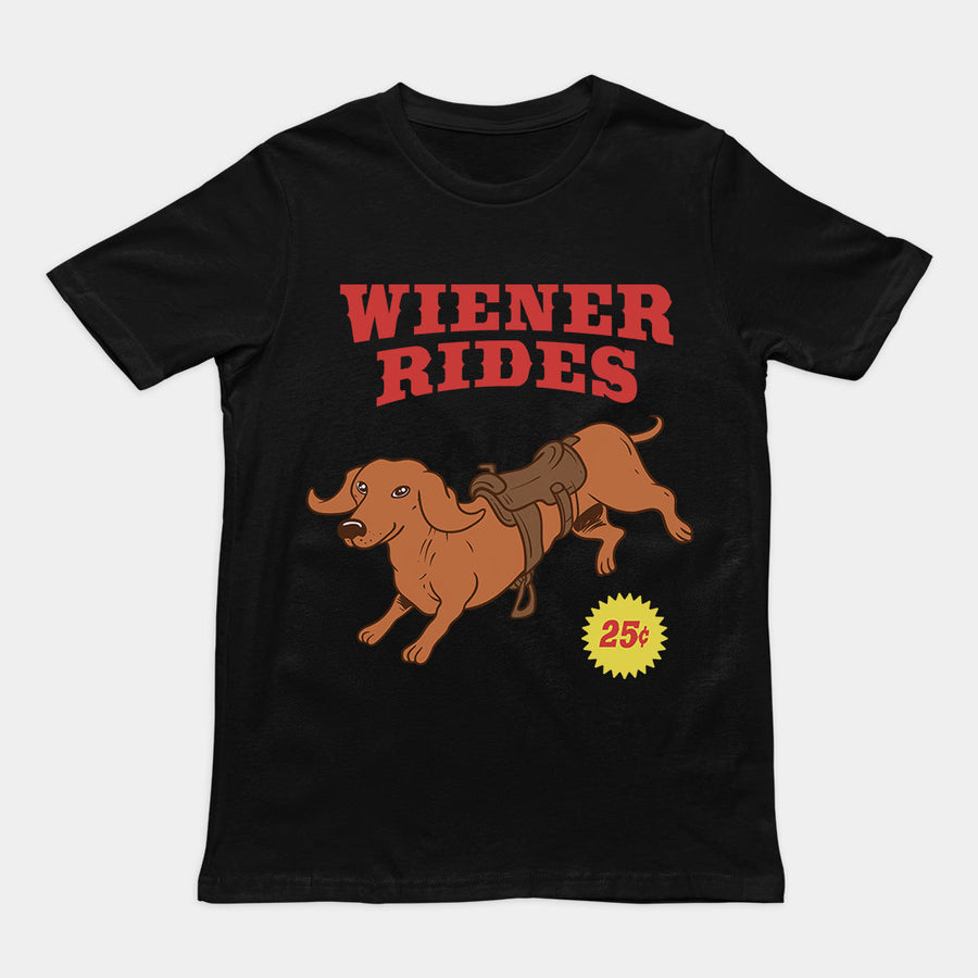 Wiener Rides T-Shirt Orbital Clothing