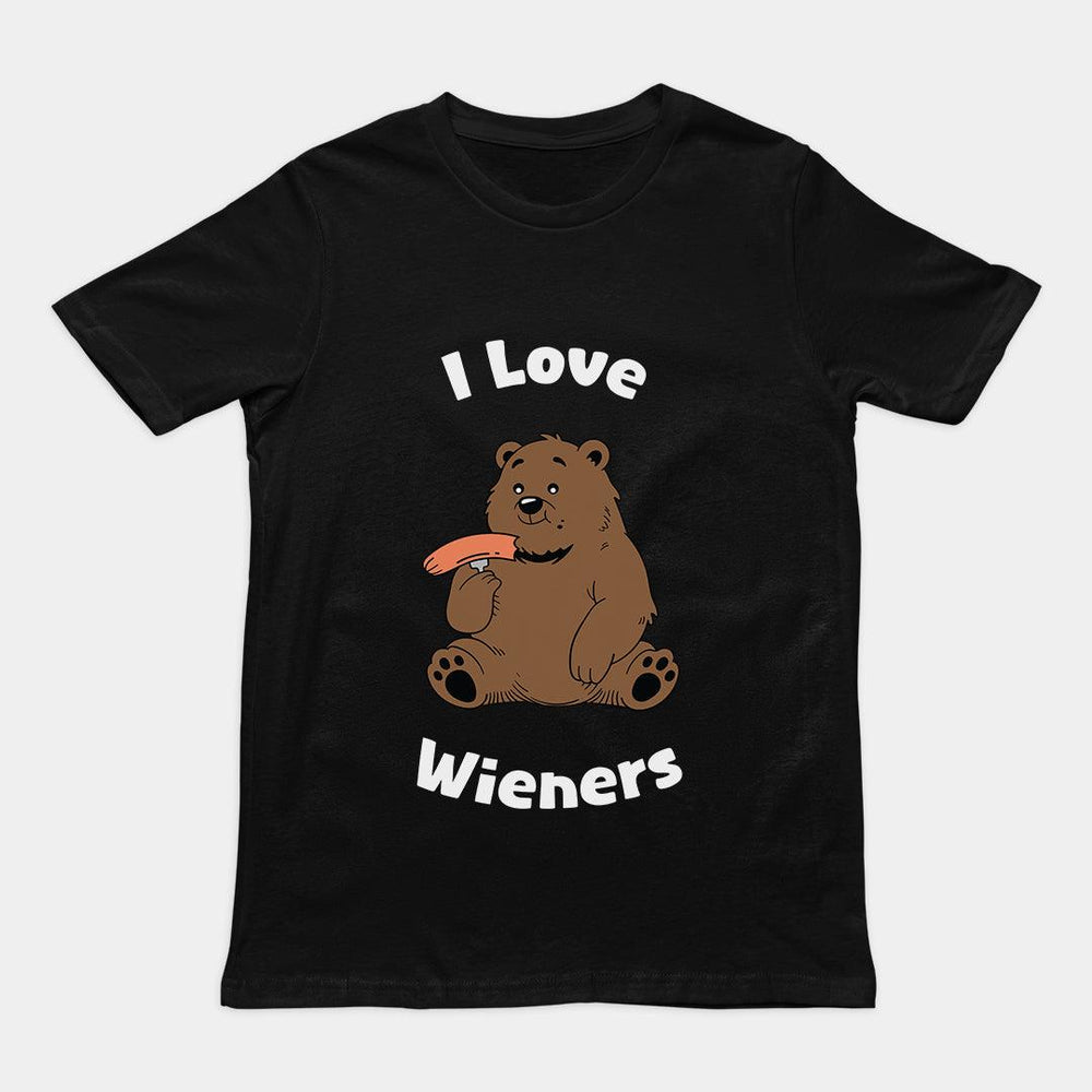 I love wieners T-Shirt - Orbital Clothing