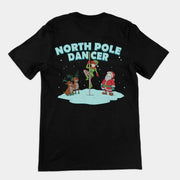 Nordpol-Tänzer-T-Shirt (Rückenaufdruck)