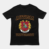Autism University T-Shirt - Black / S