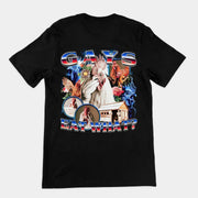 T-Shirt „Schwule essen was“ (Rückenaufdruck)
