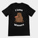 Ich liebe Wiener Würstchen T-Shirt (Rückenaufdruck)