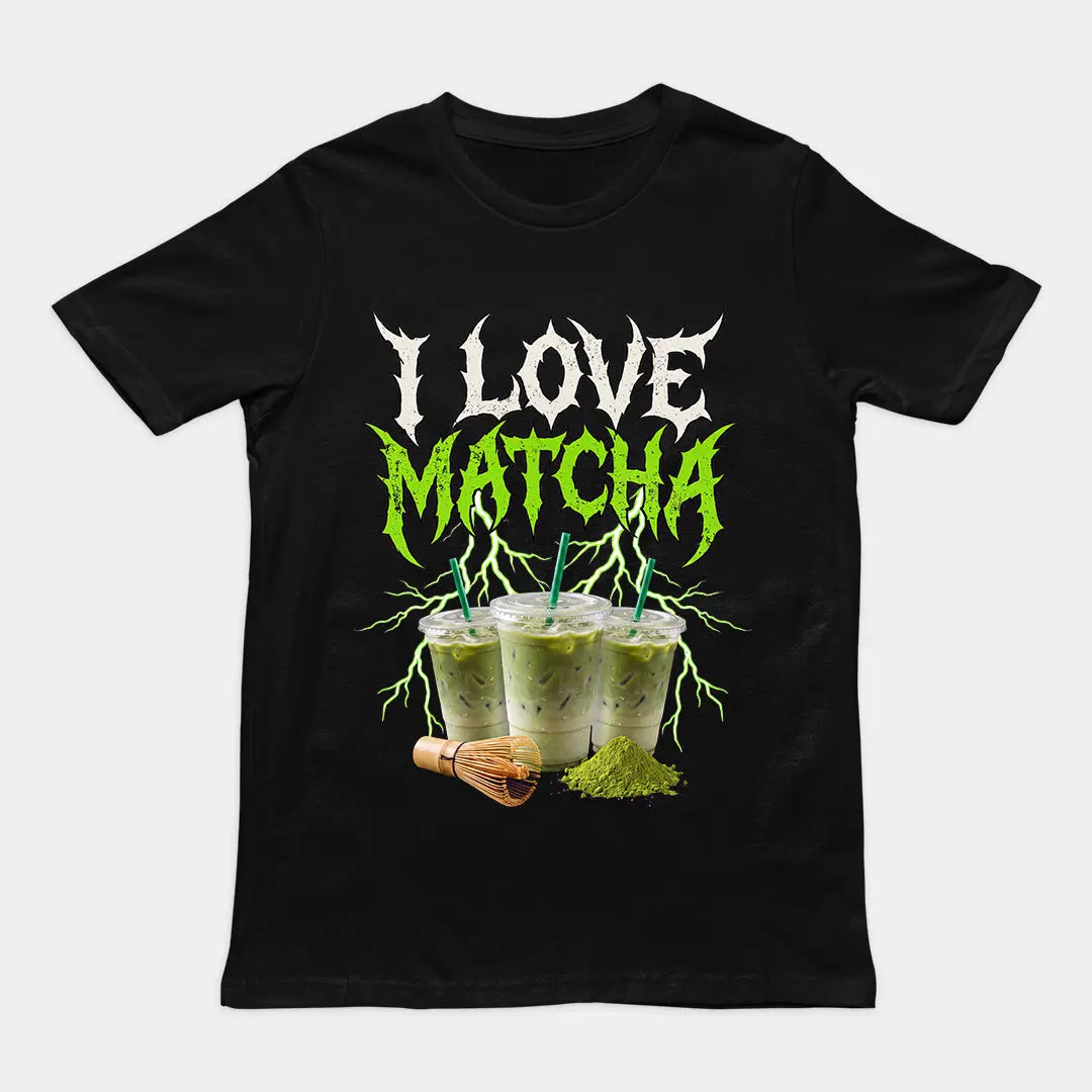 I love Matcha T-Shirt Orbital Clothing
