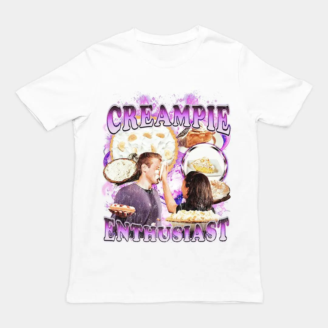 Creampie Enthusiast t-shirt - Orbital Clothing