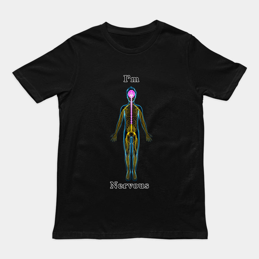 I'm nervous T-Shirt Orbital Clothing